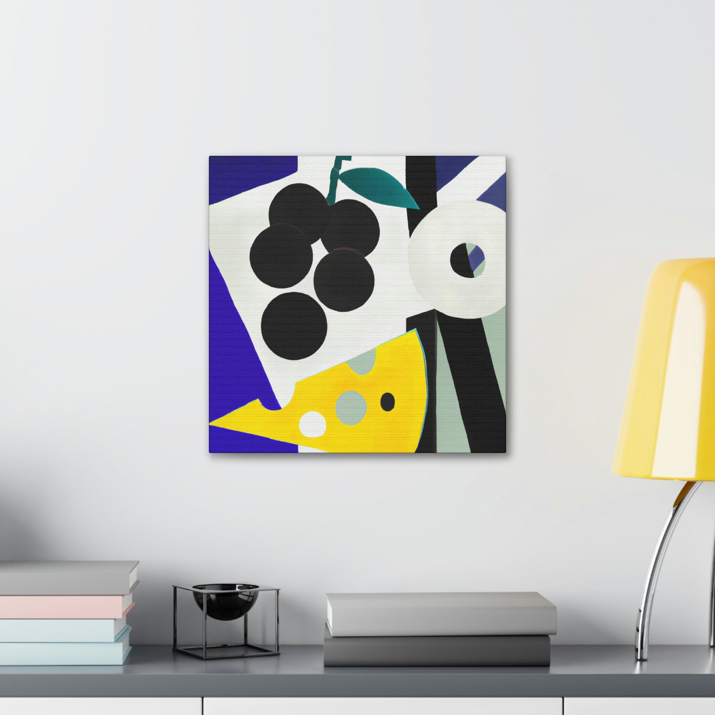 Cheese and Grapes Abound - Canvas