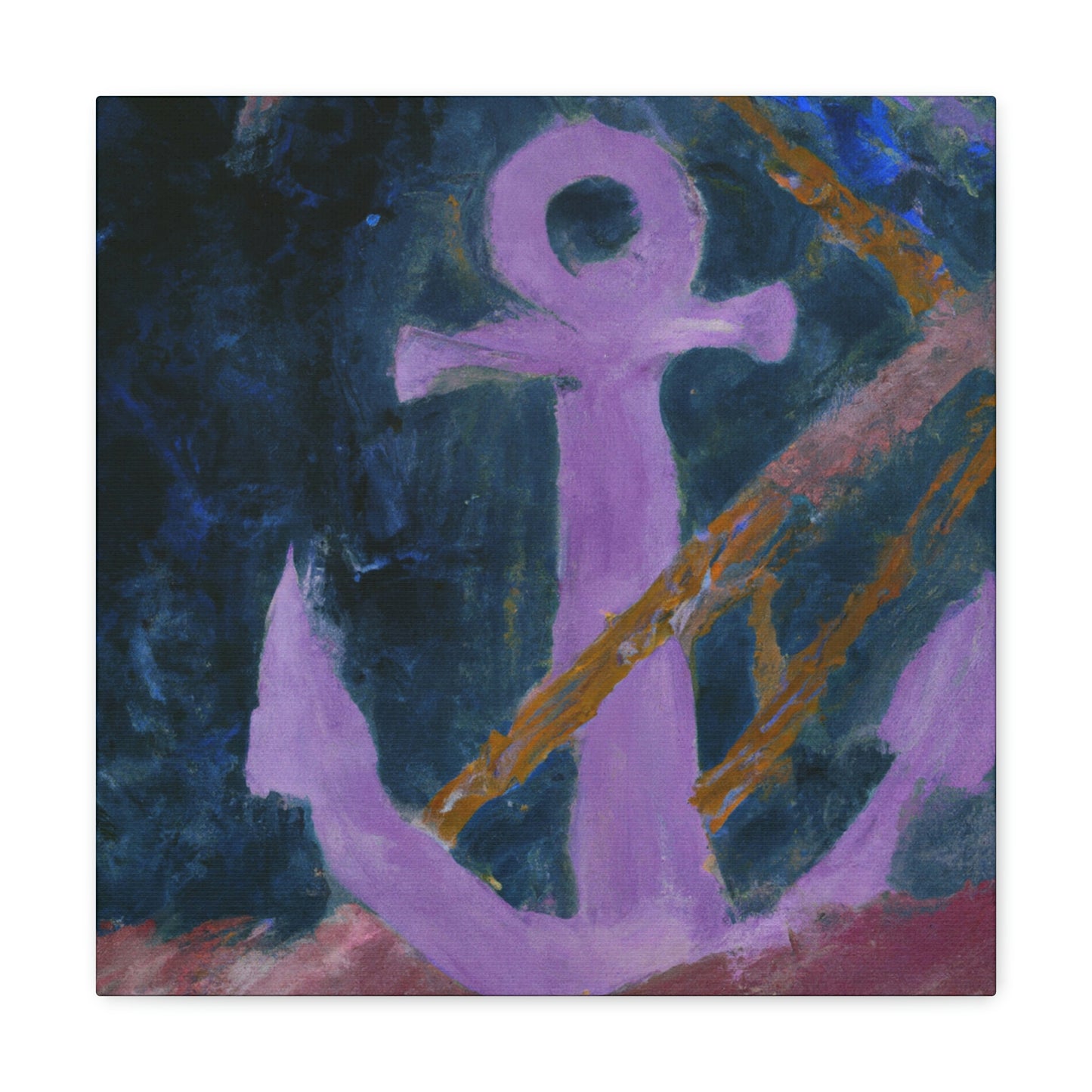 Anchor of Abstraction - Canvas