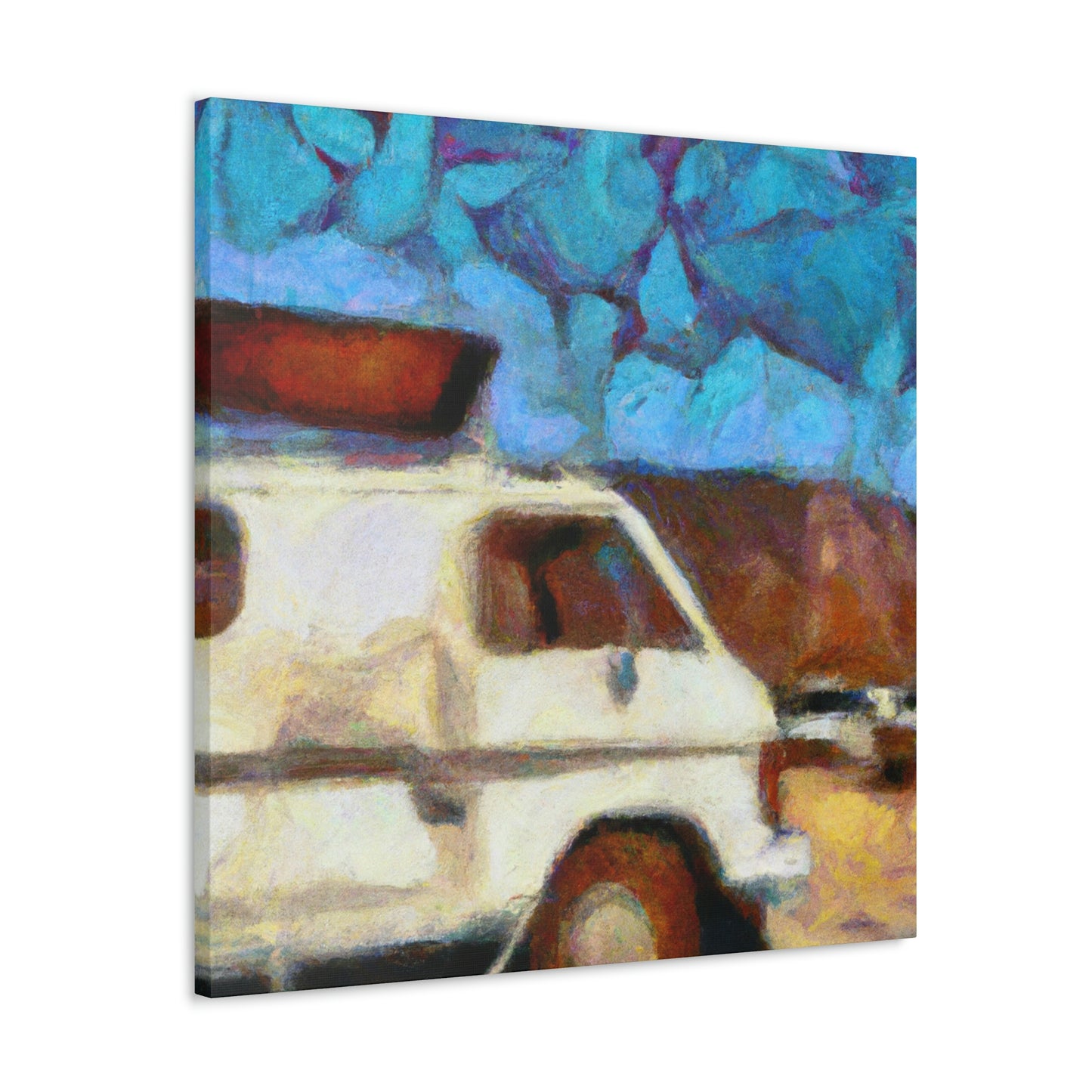 Van of Wanderlust - Canvas