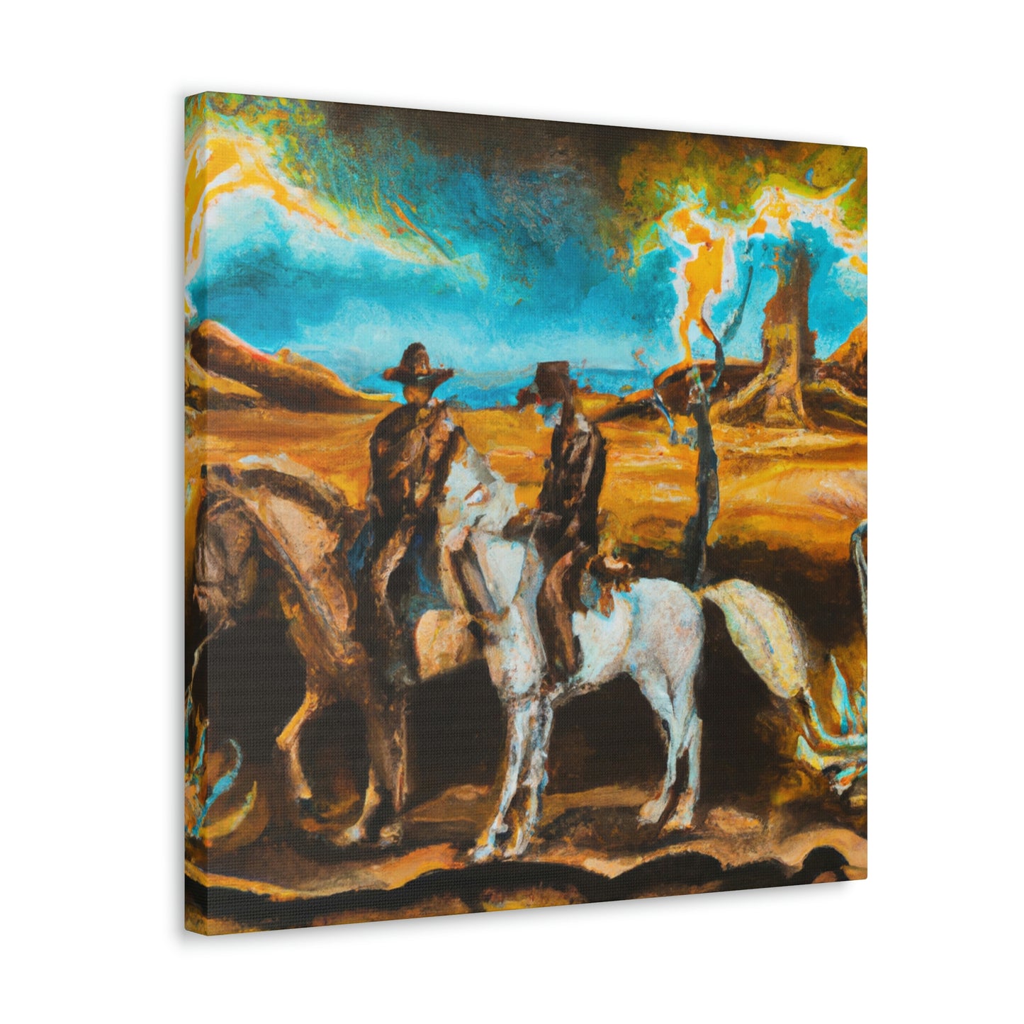 "Delightful Western Landscape" - Canvas