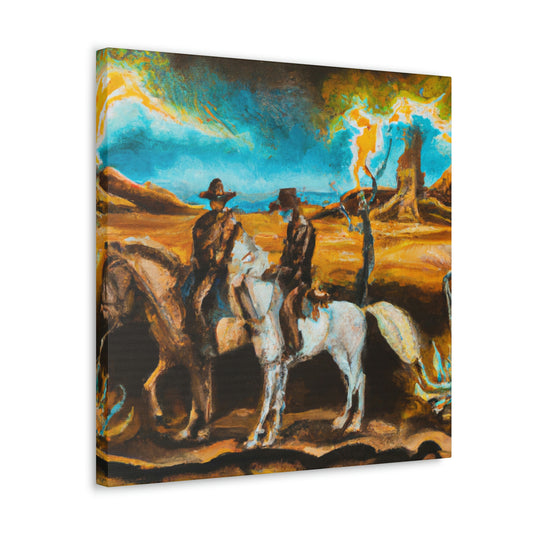 "Delightful Western Landscape" - Canvas