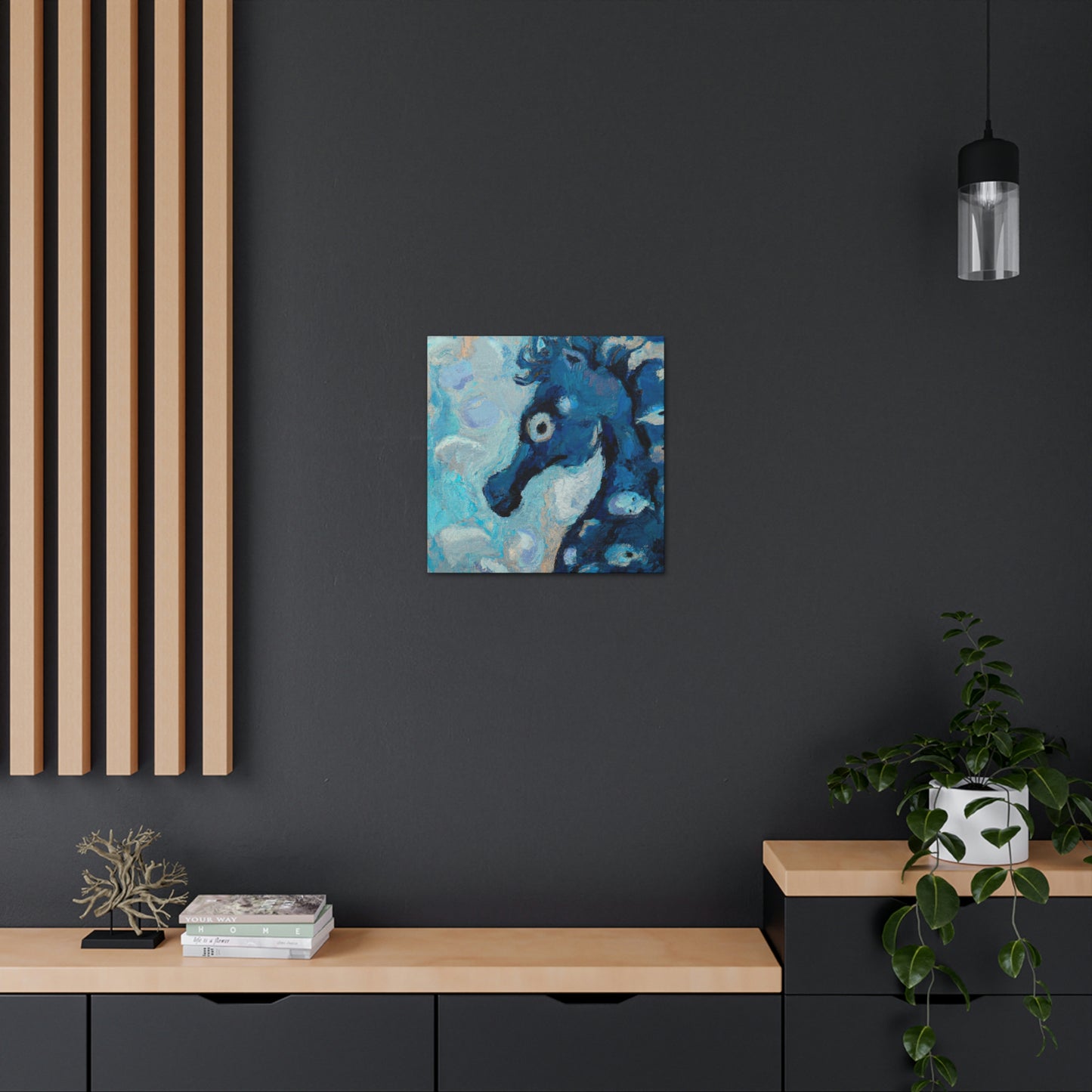 Seahorse of Emotion - Canvas