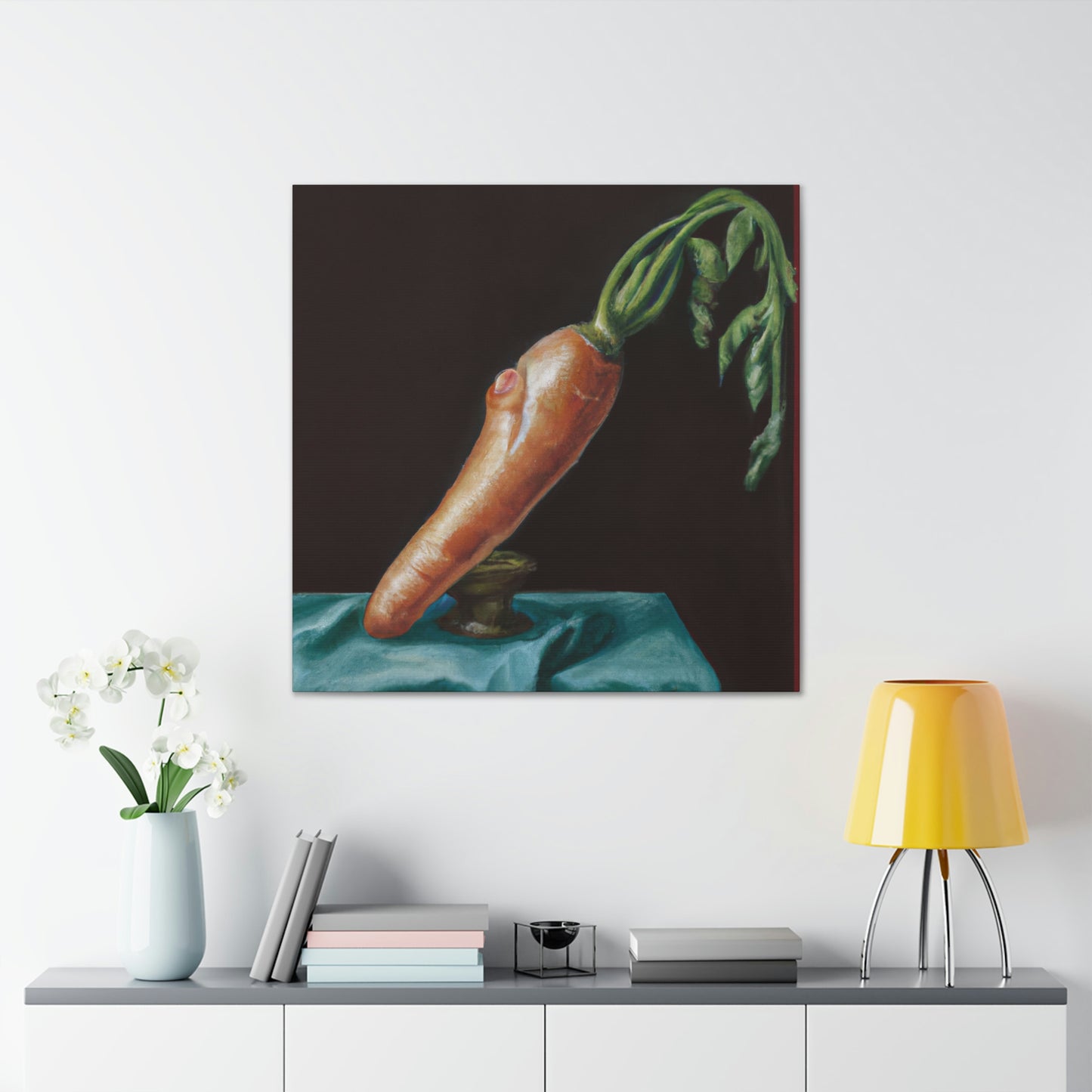 "Carrot Utopia Splendor" - Canvas