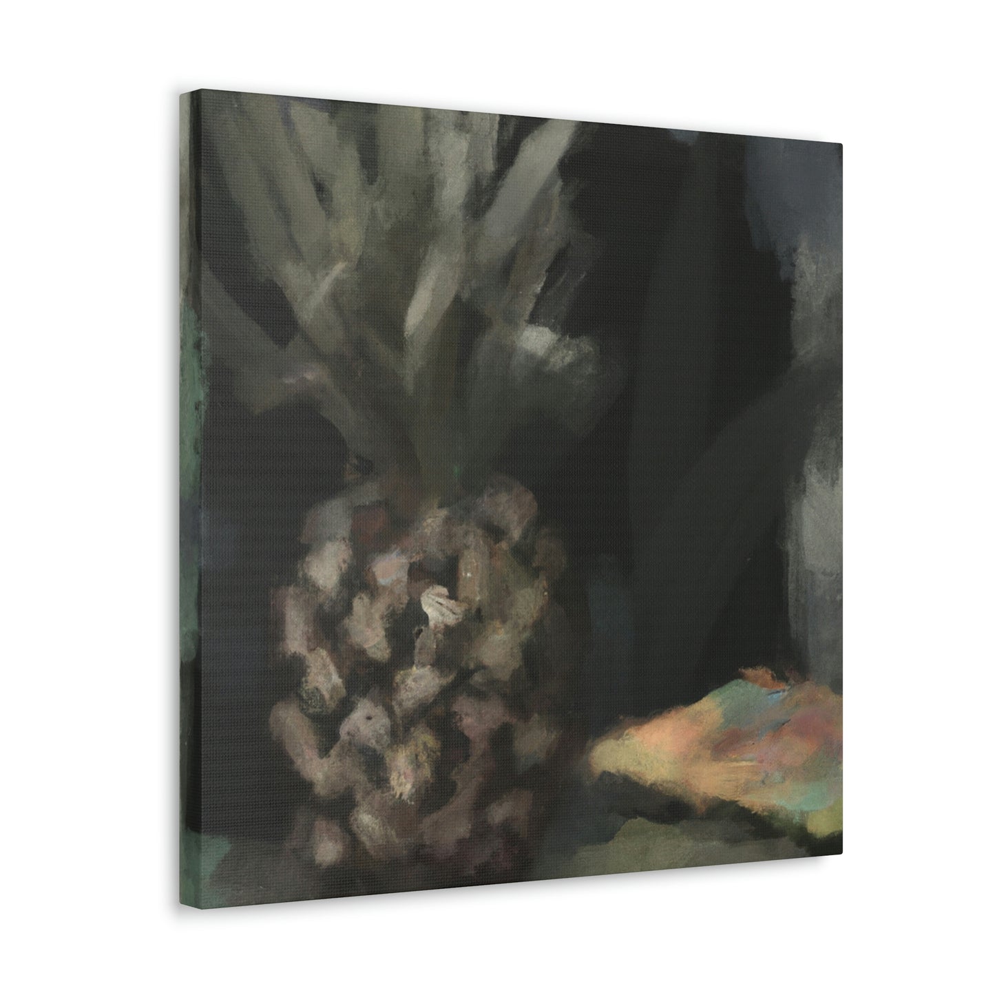 "Pineapple in Expressionism" - Canvas