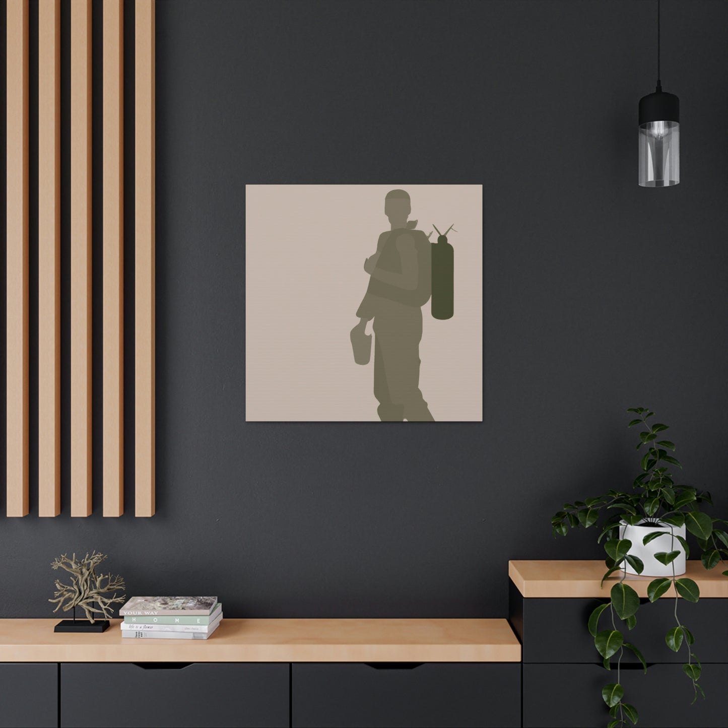 Bomb Disposal Bravado - Canvas