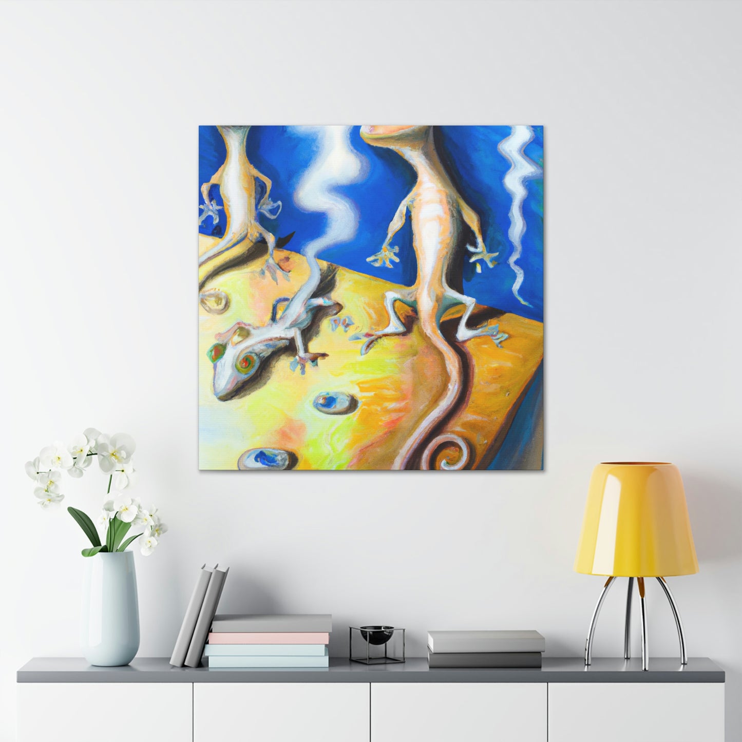 Lizards in Simplicity - Canvas