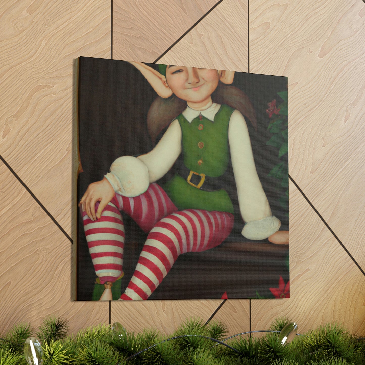 Elf in the City - Canvas