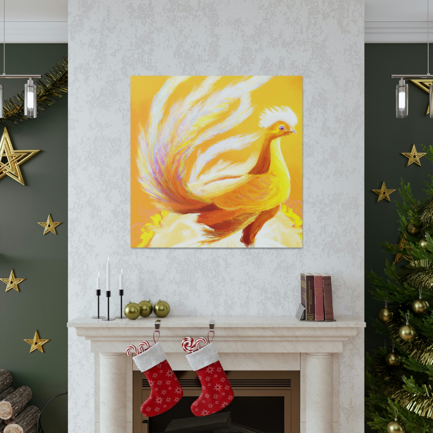 Golden Pheasant Splendor - Canvas