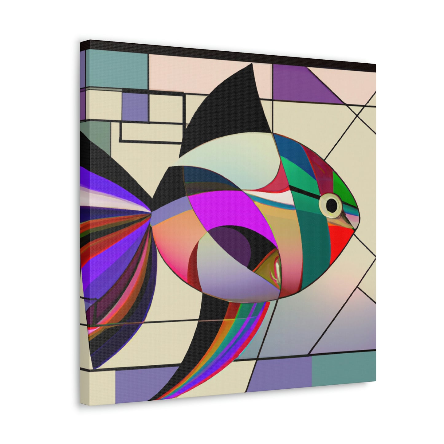 Rainbow Fish Revival. - Canvas