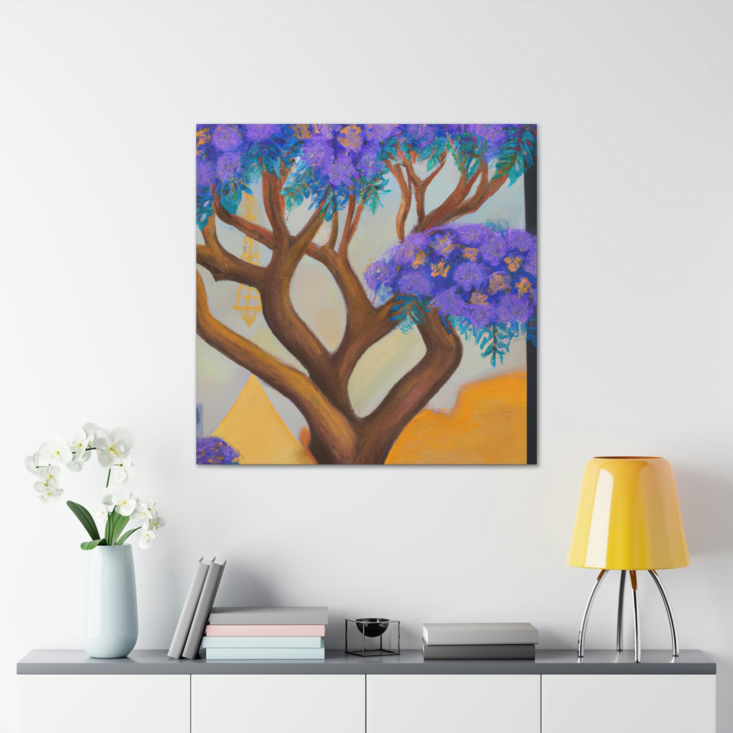 "Jacaranda Dreamscape" - Canvas