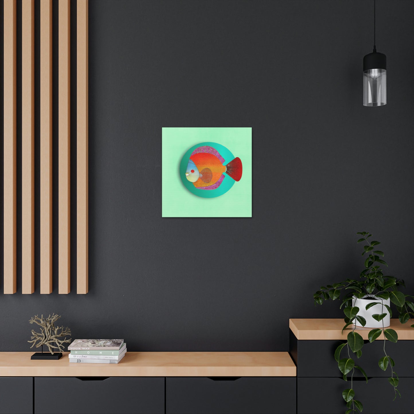 Throwing the Discus - Canvas