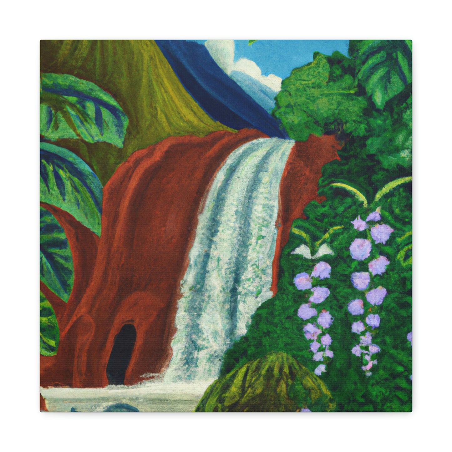 "The Waterfall's Music" - Canvas