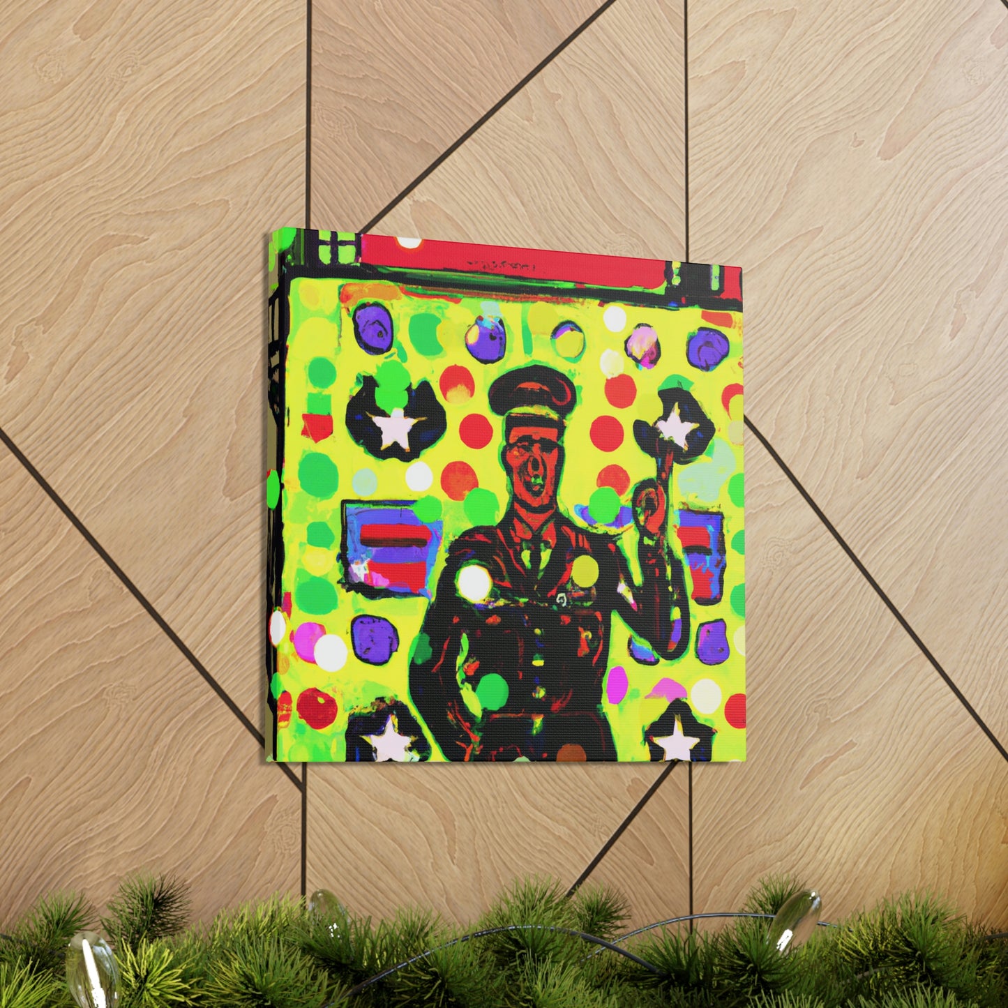 Supply Sergeant Pop Art - Canvas