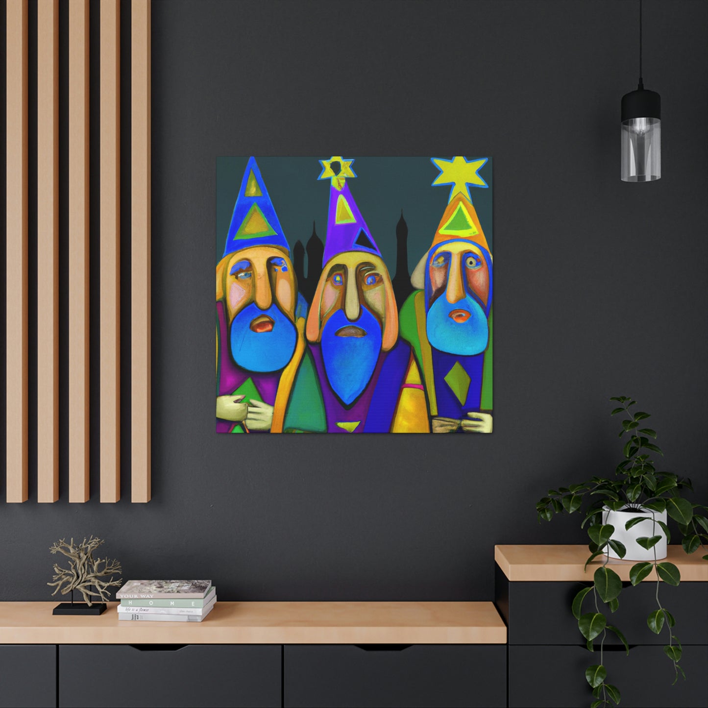 Wise Men of Gold - Canvas