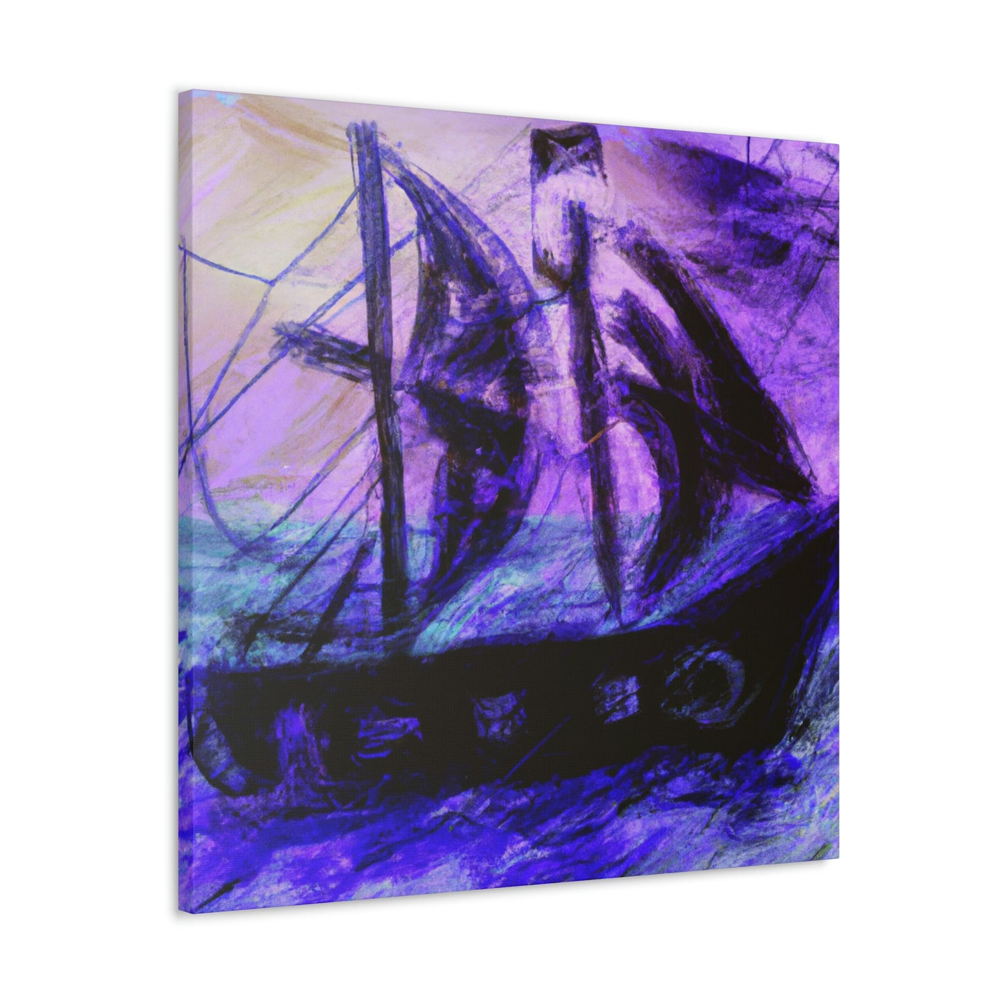 "The Calm Sea Voyage" - Canvas