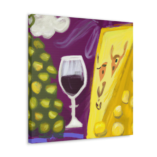 Still Life Simply Cheese - Canvas