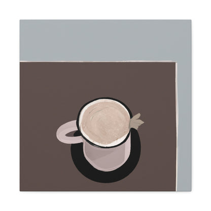 Cappuccino Minimalism - Canvas