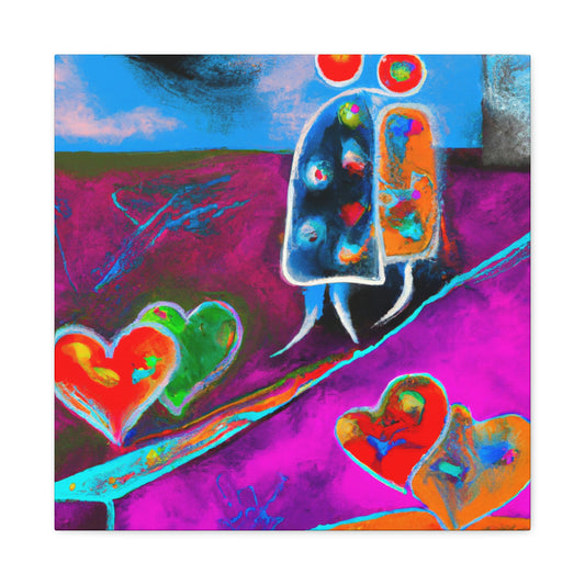 Love's Valiant Journey - Canvas