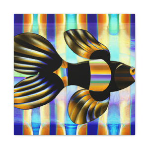 Glimmering Guppy Splendour - Canvas