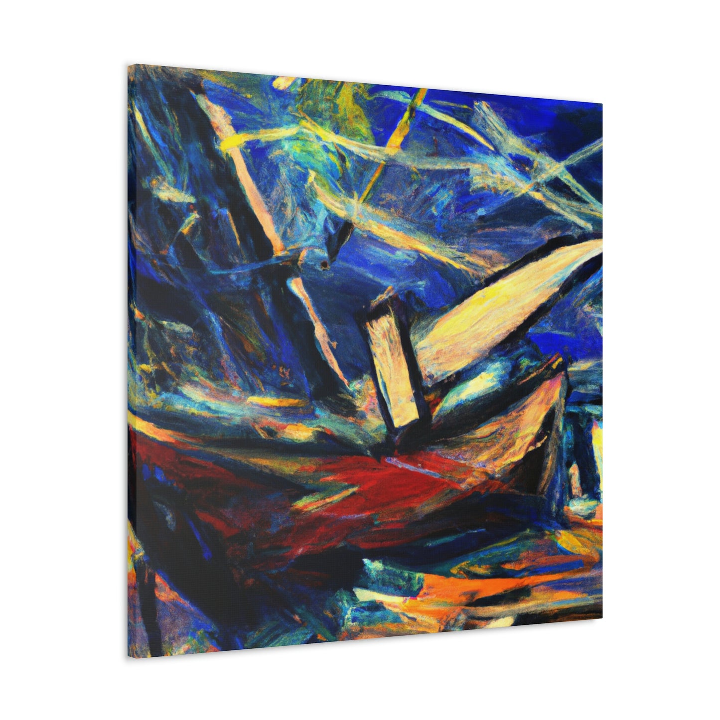 "Sailing Into the Sunset" - Canvas