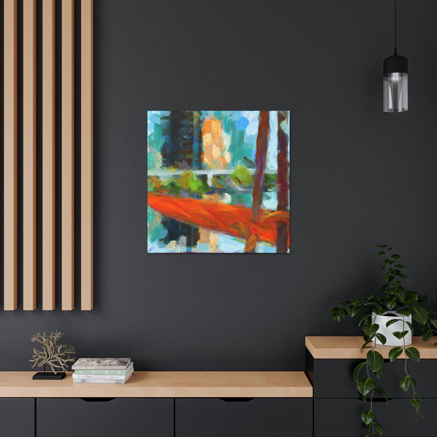 "Kayak on Canvas" - Canvas