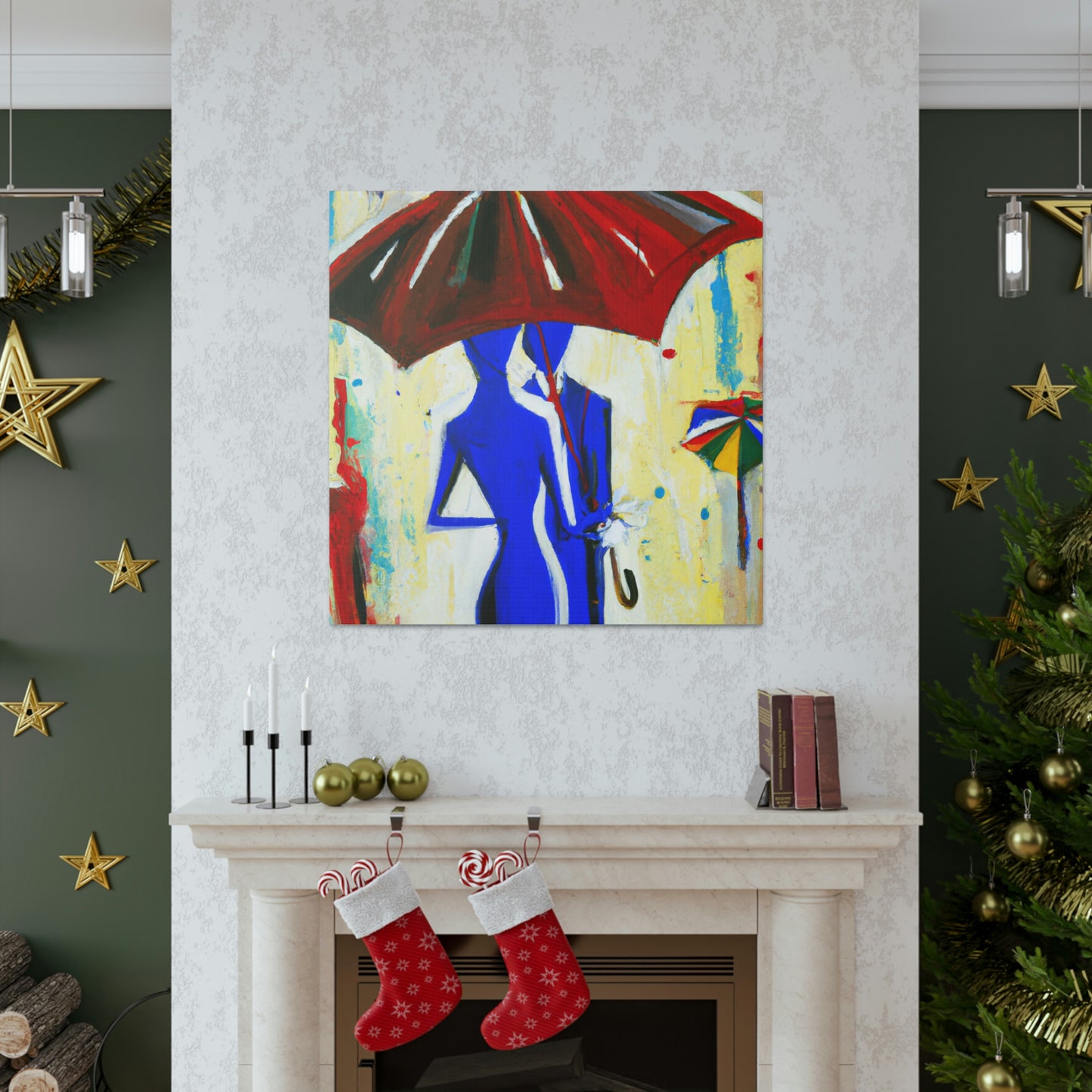 Love Under Rainy Skies - Canvas