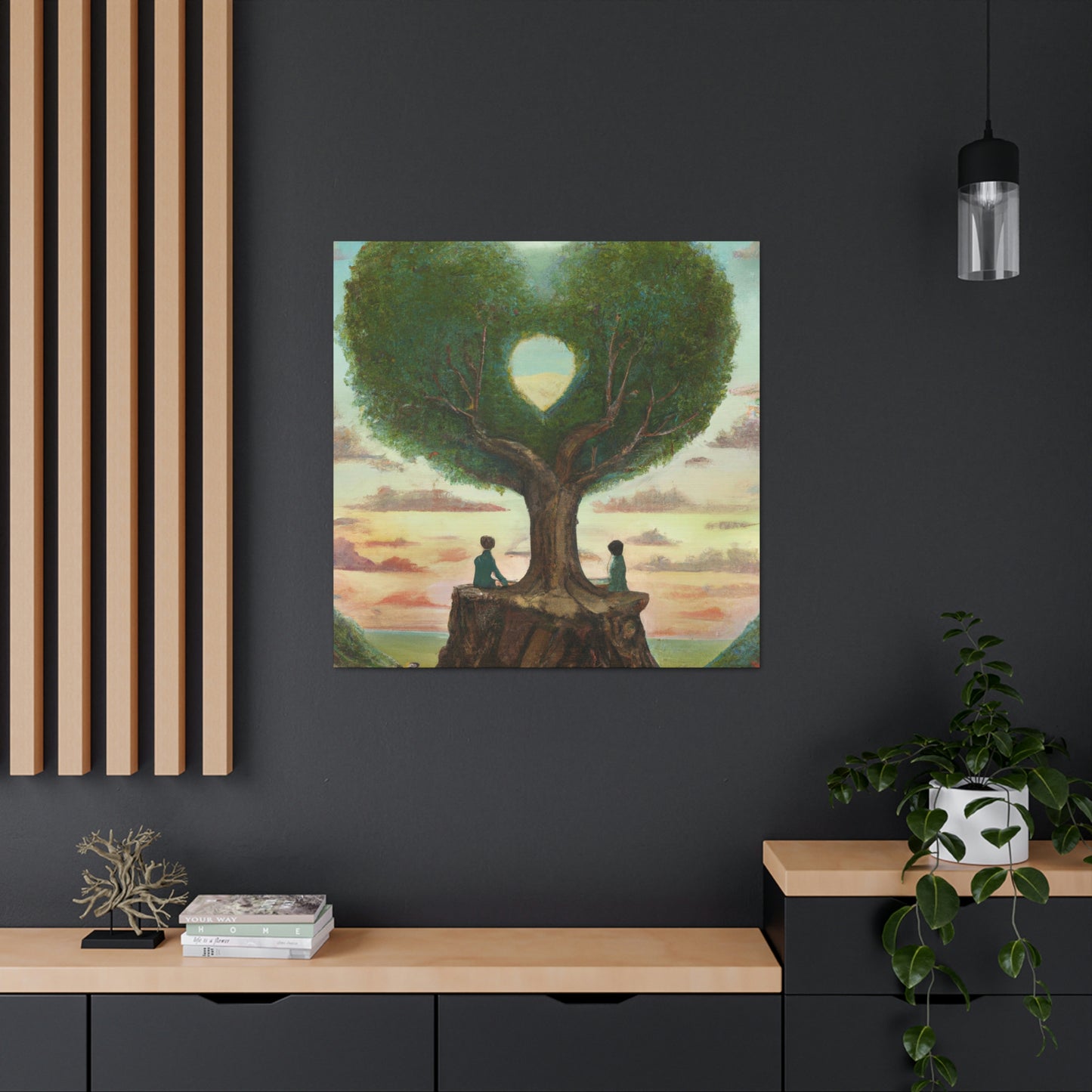 Love Tree Enchantment - Canvas