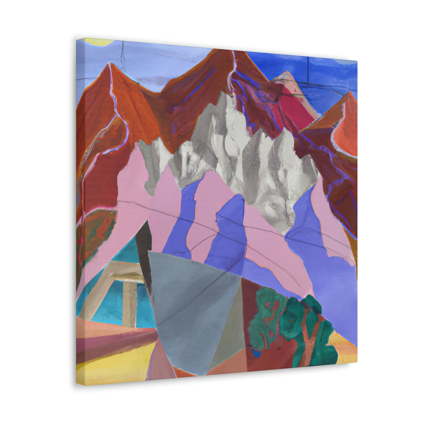 "Mountains of Imaginings" - Canvas