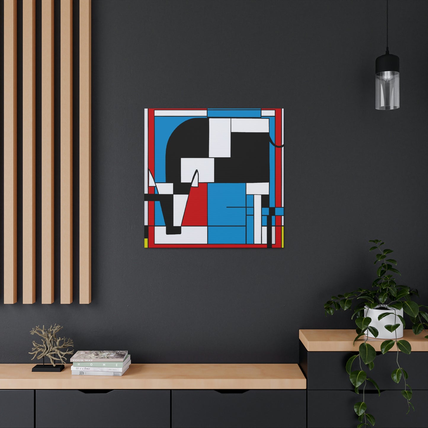 Cow of Mixed Emotions - Canvas