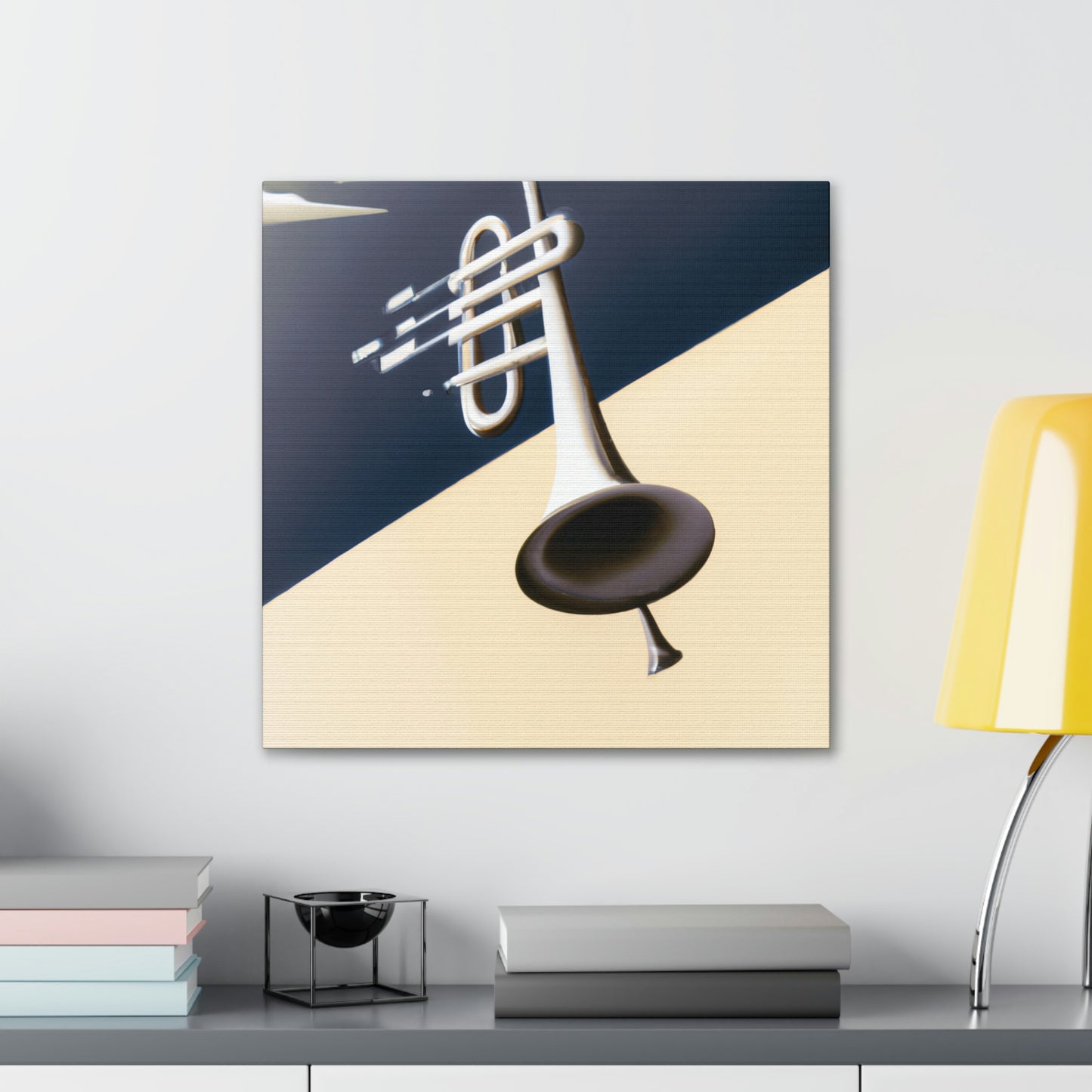 Trombone in the Cloud - Canvas