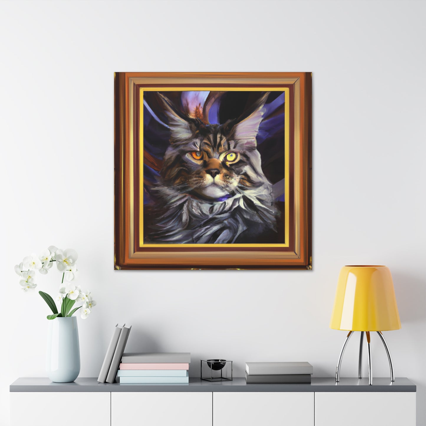 Creative Feline Splendor - Canvas