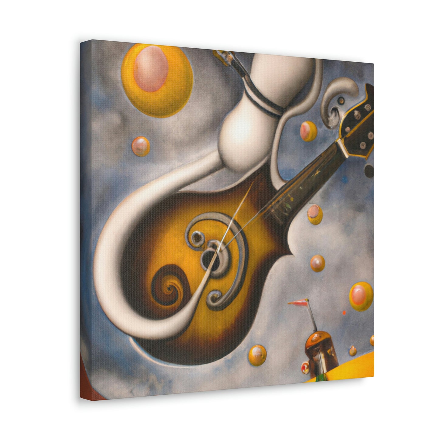 Mandolin in Surreality. - Canvas