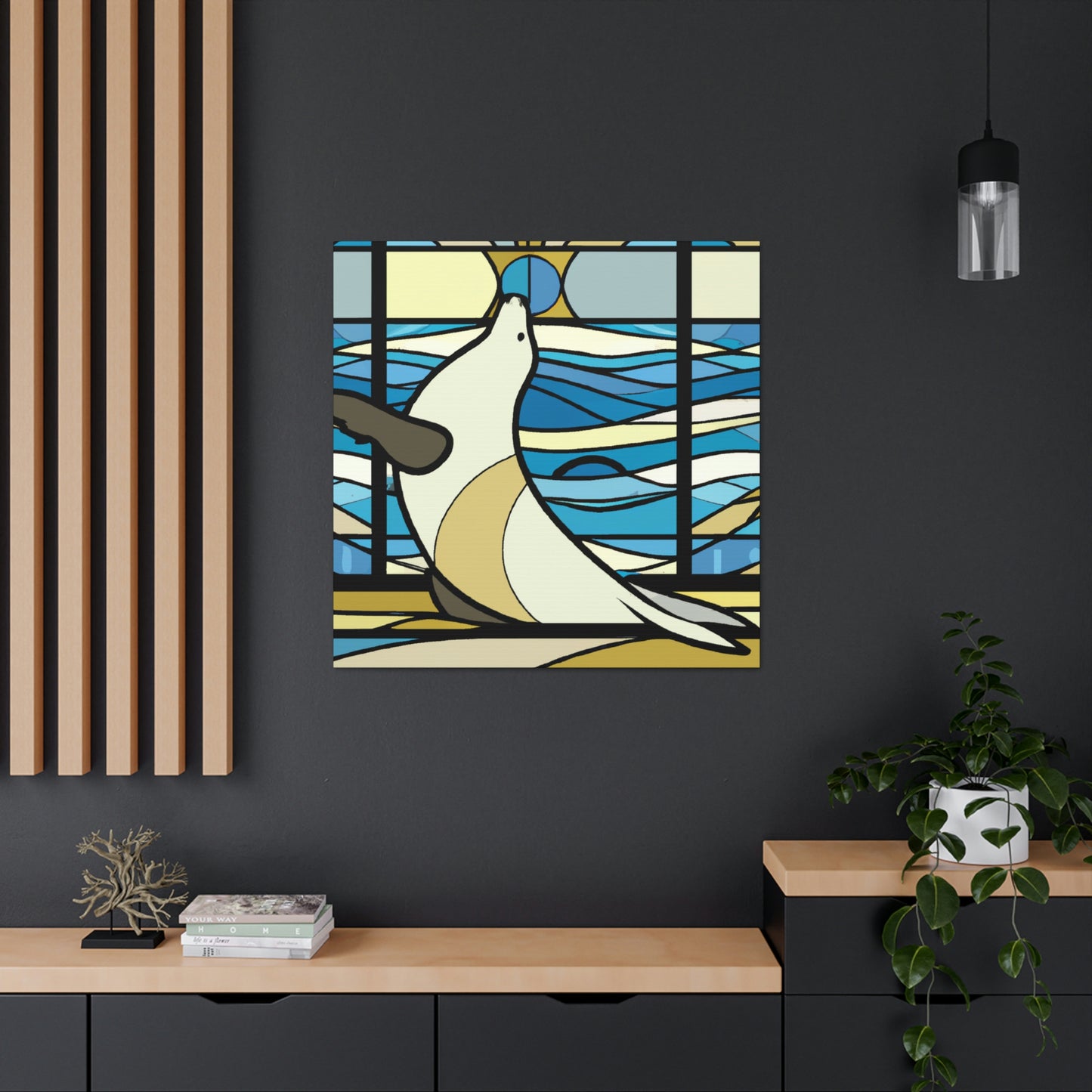 "Sea Lion Symbolizing Splendor" - Canvas