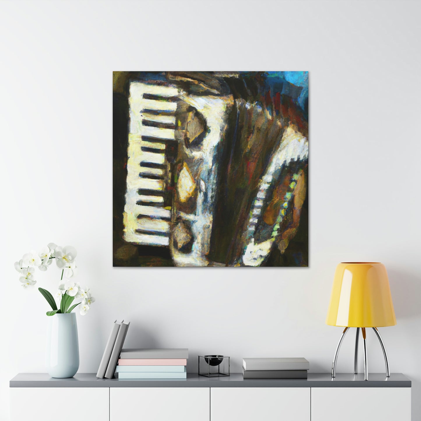 Accordion Epicenter - Canvas