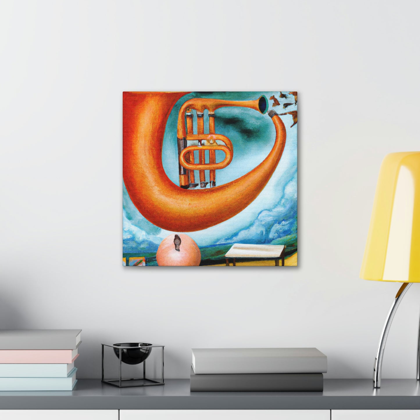 "Trumpet in a Dreamscape" - Canvas