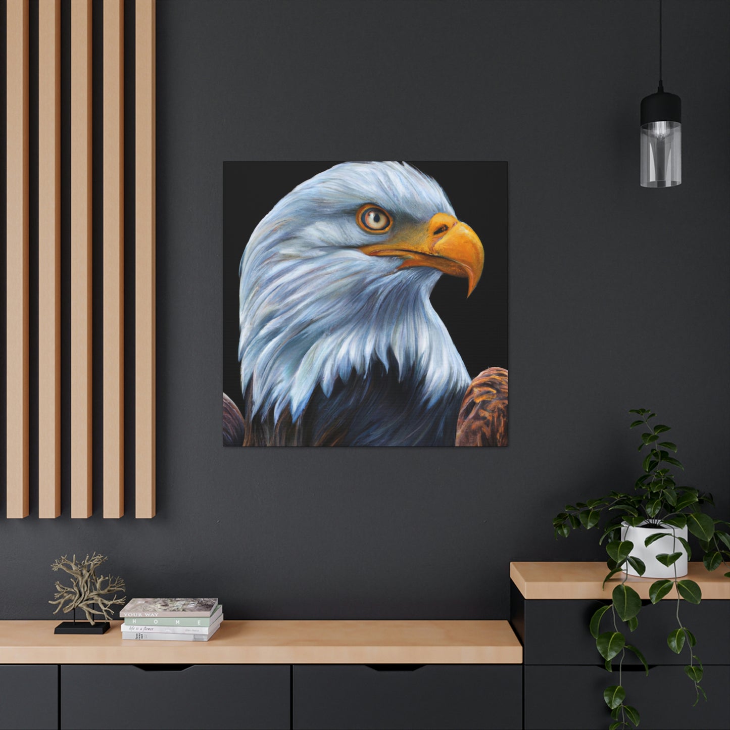 "Bald Eagle Realism!" - Canvas