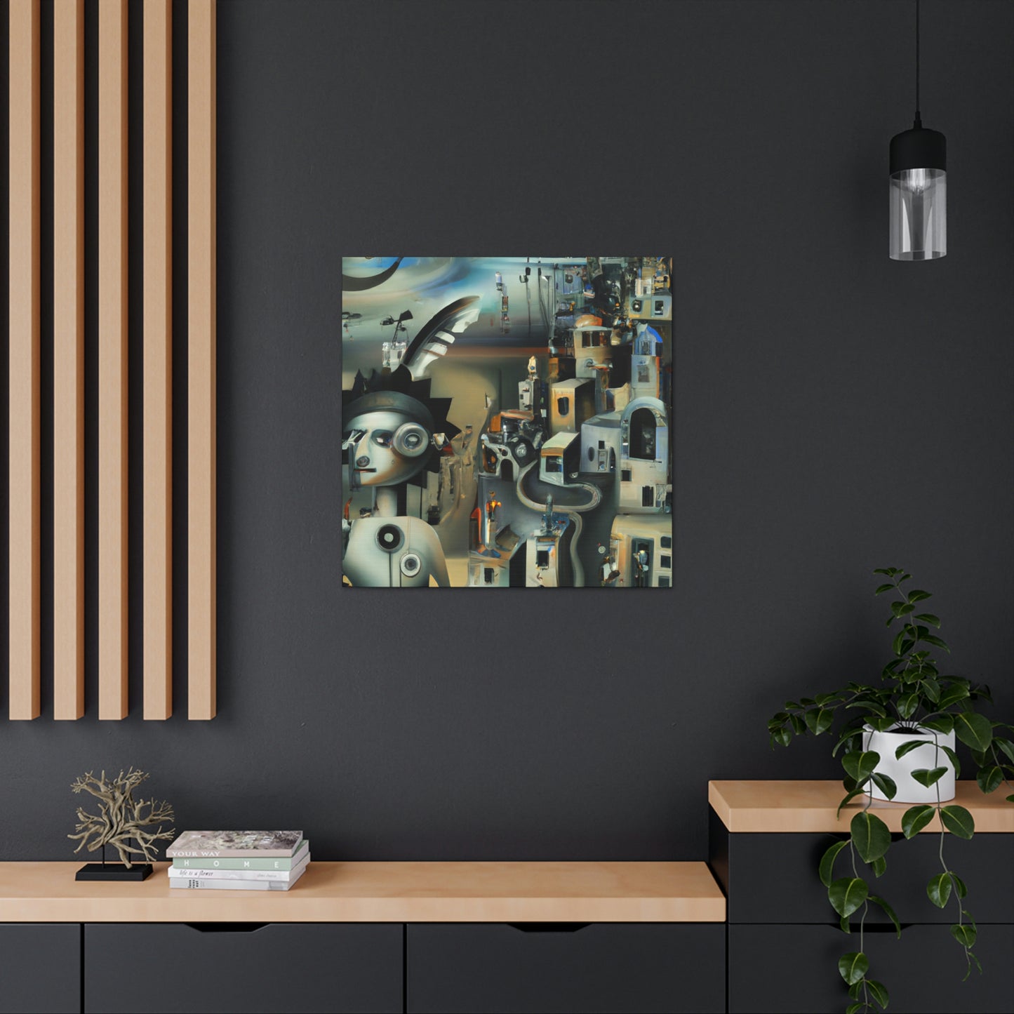 Craftsman Abstraction - Canvas