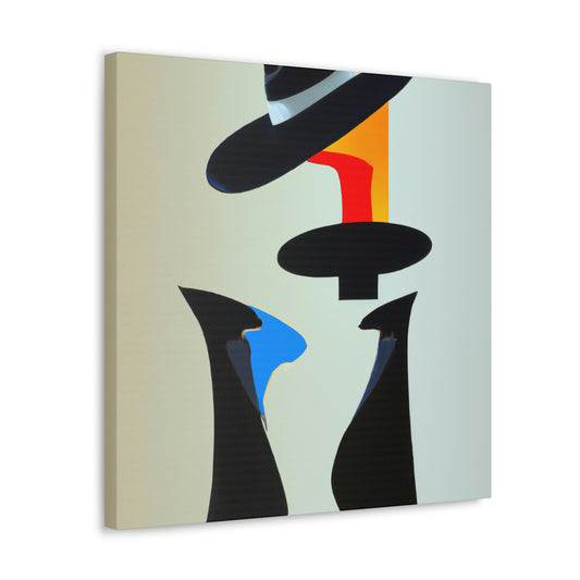 "Cowboy Hat Deco Dream" - Canvas