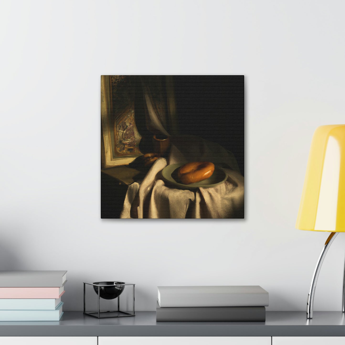 "Doughnut Delight Baroque" - Canvas