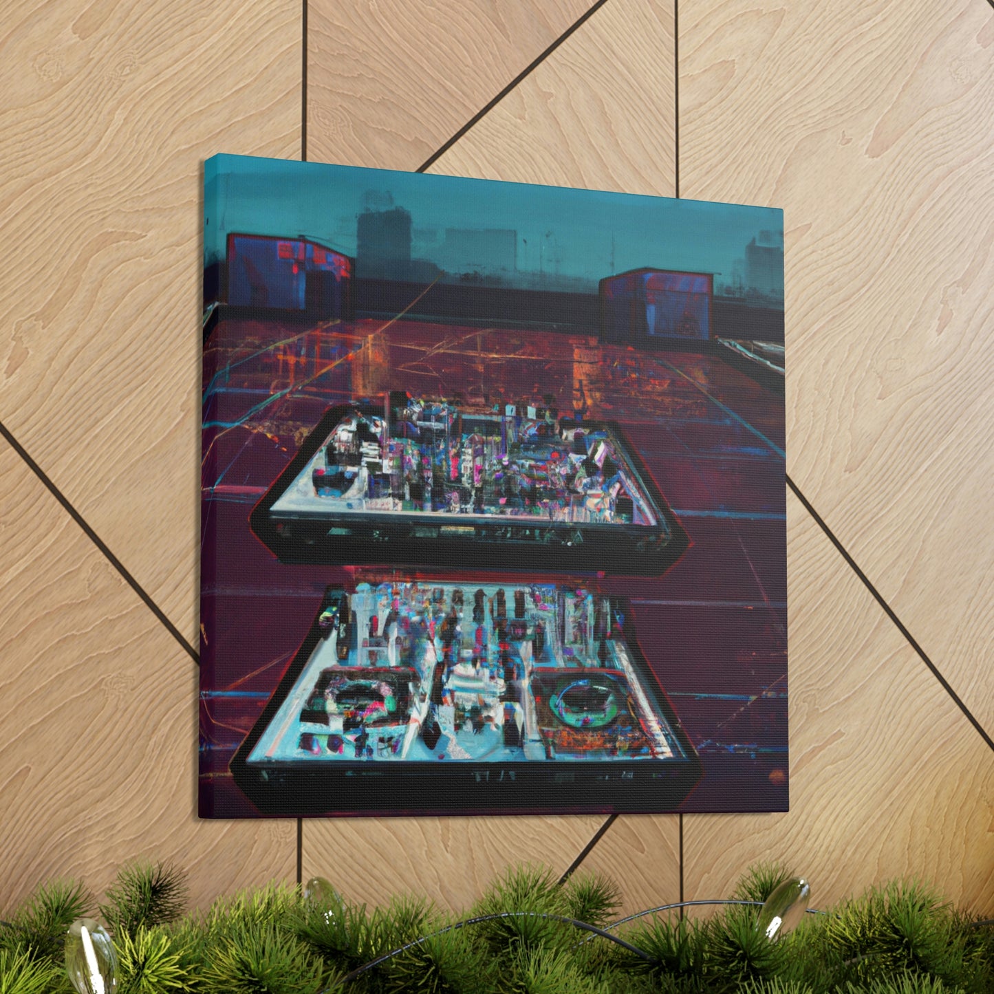 Electric Board Symphony - Canvas