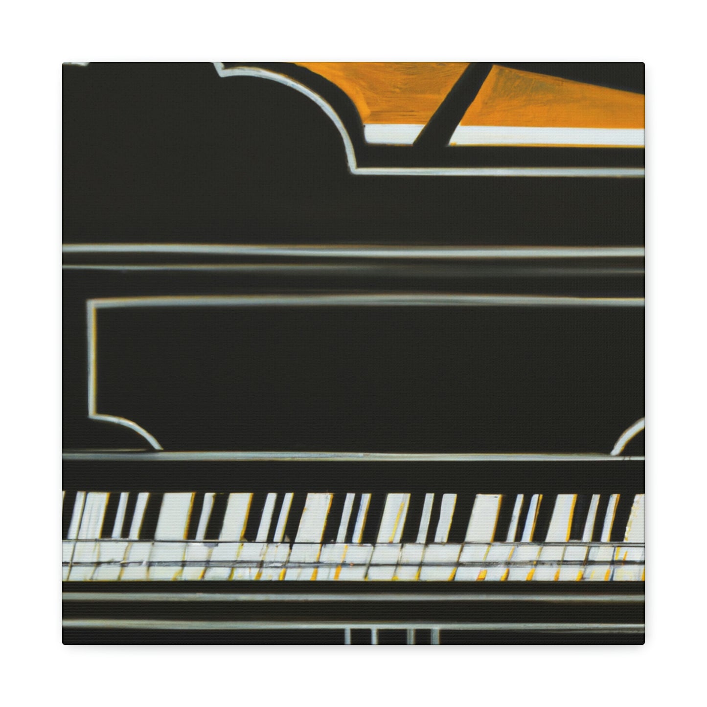 "Piano of Silken Strings" - Canvas