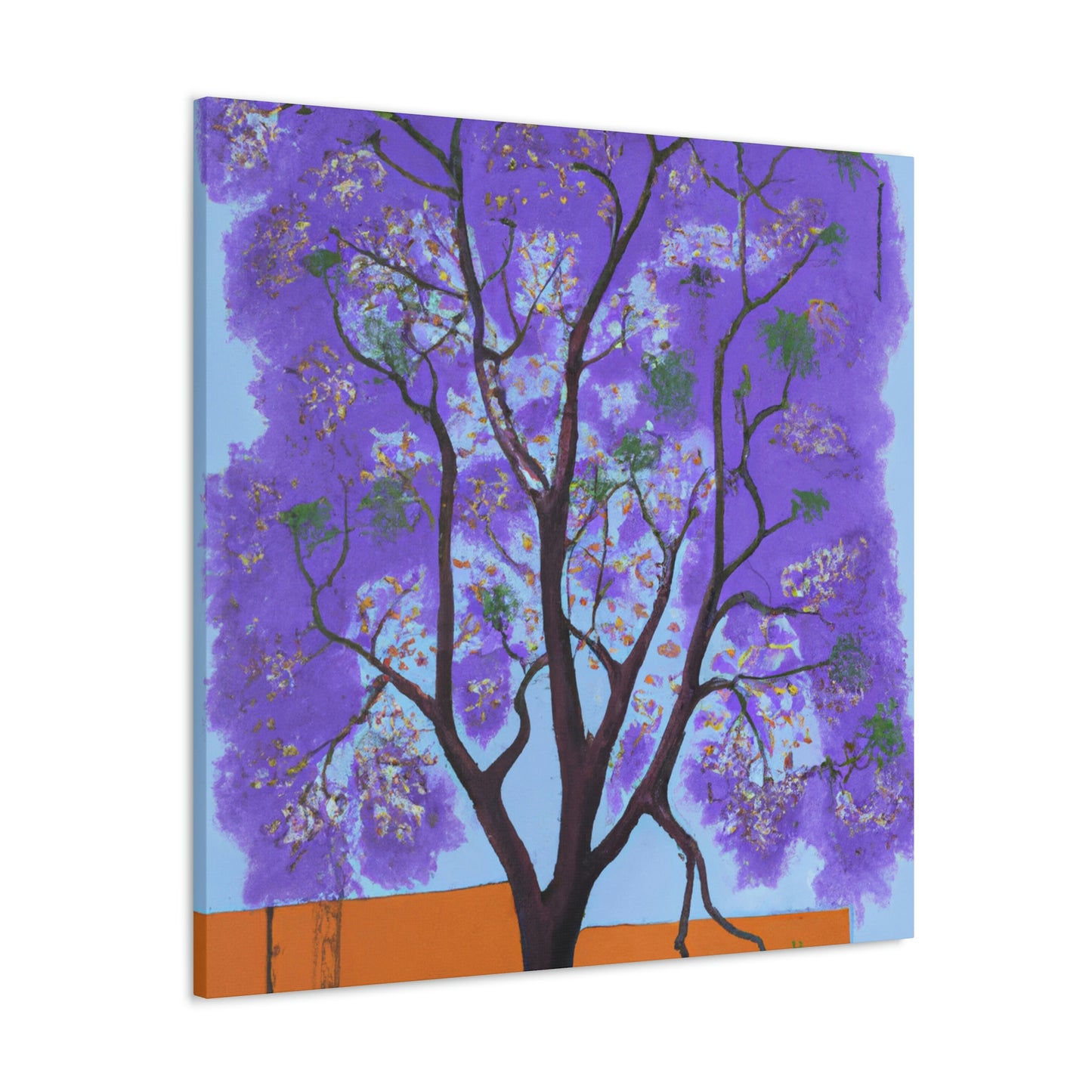 Cascading Jacaranda Joy - Canvas