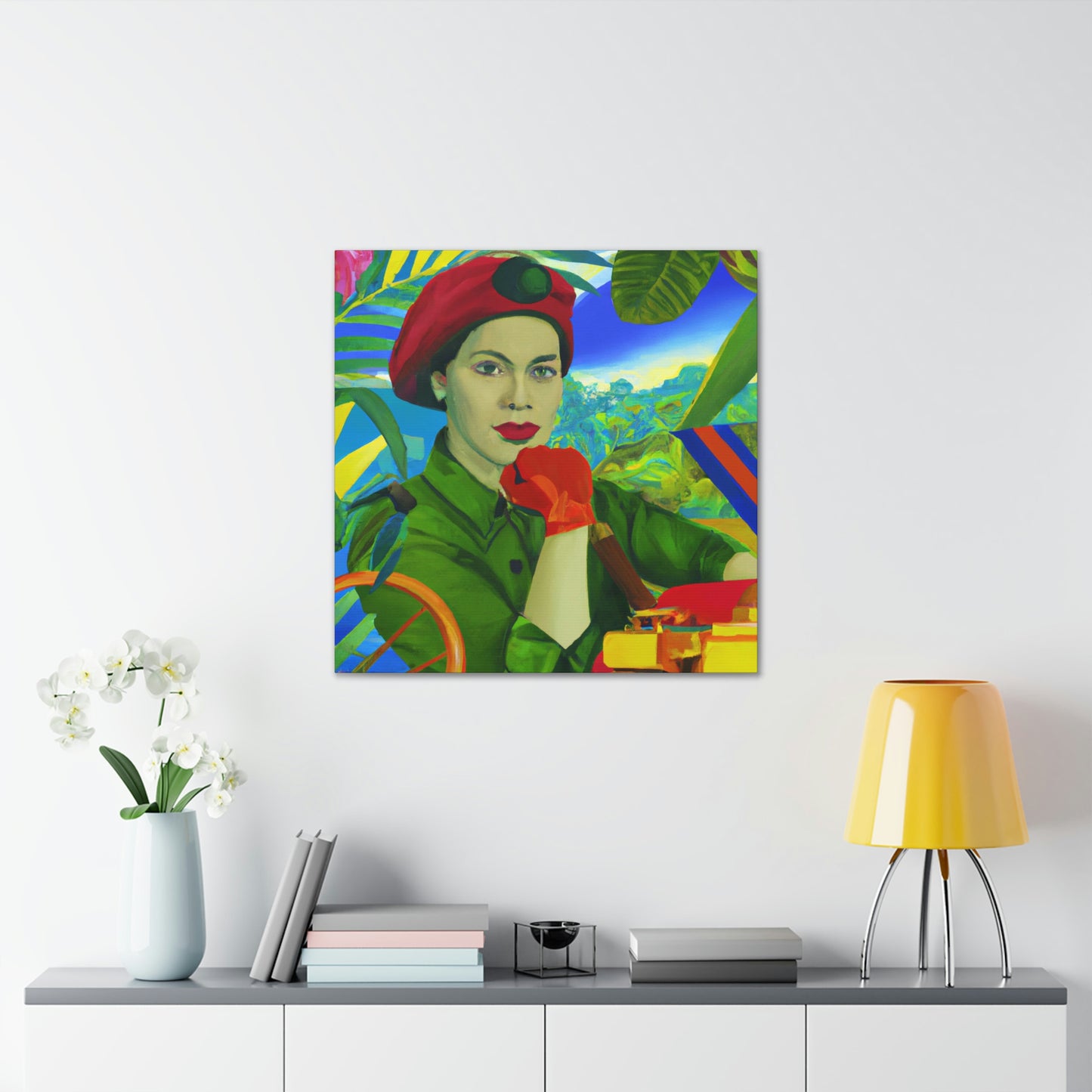 "Rosie the Riveter Reframed" - Canvas