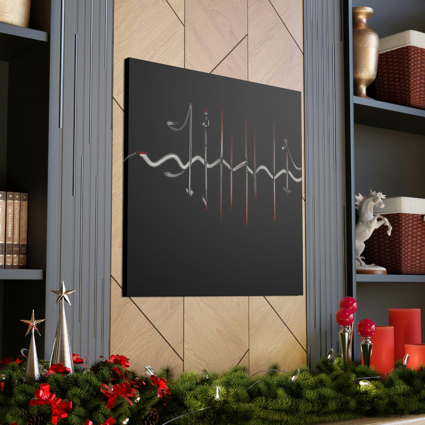 "Sound Wave Symphony" - Canvas