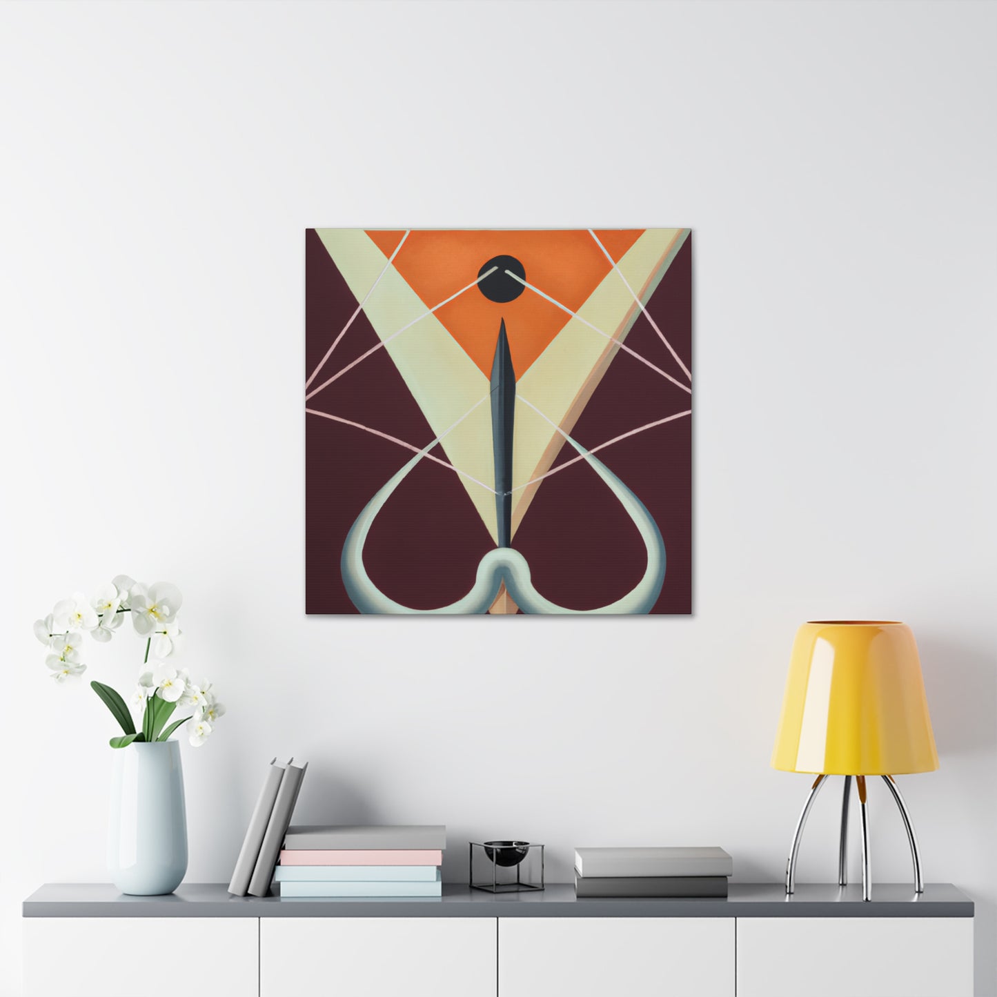 "Gilded Fork Reaching" - Canvas