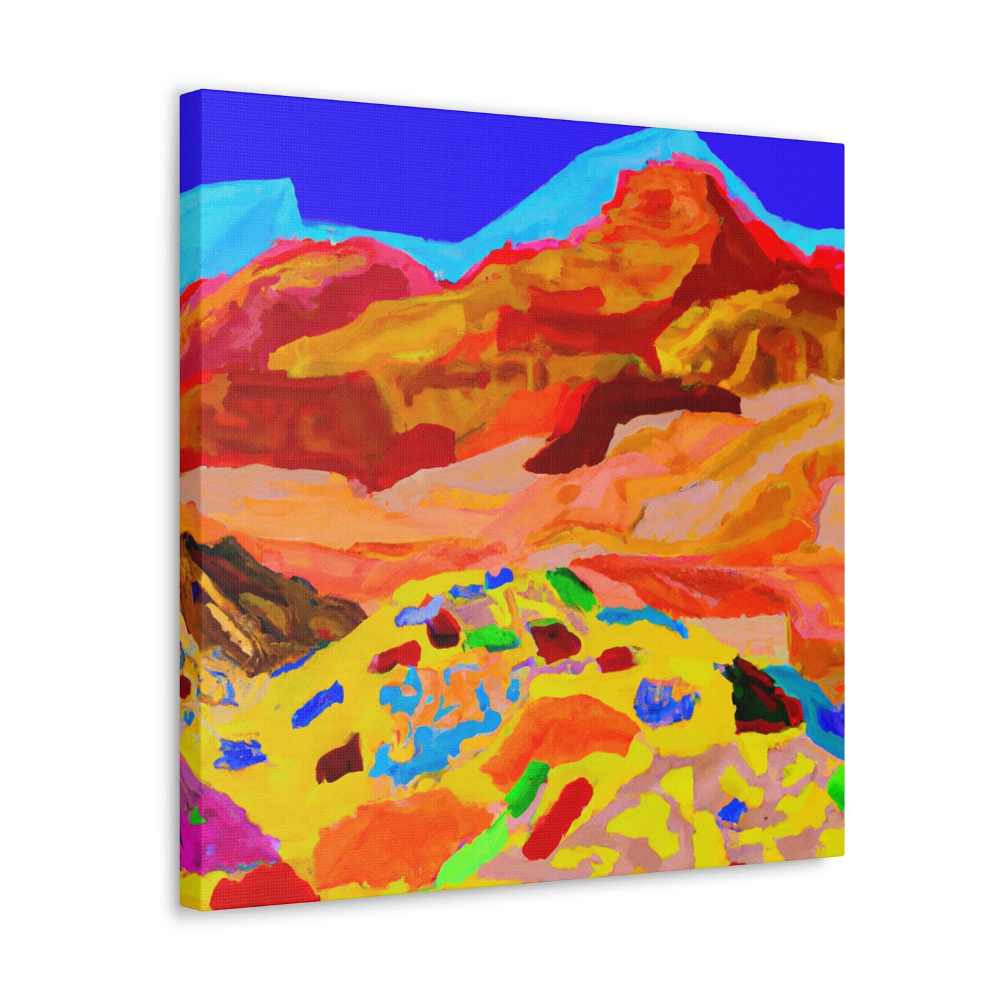 Desert of Colorful Hues - Canvas