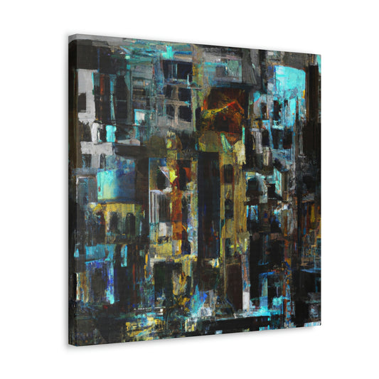 Neoclassic Expressionist Splendor - Canvas