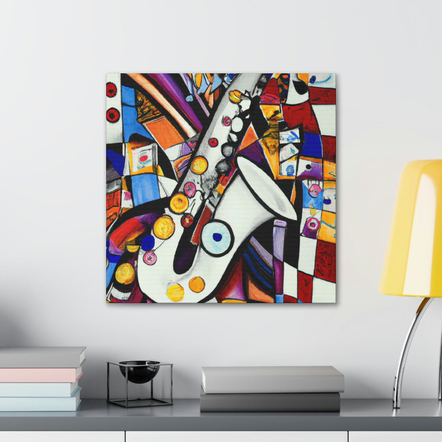 Clarinet in Art Deco - Canvas