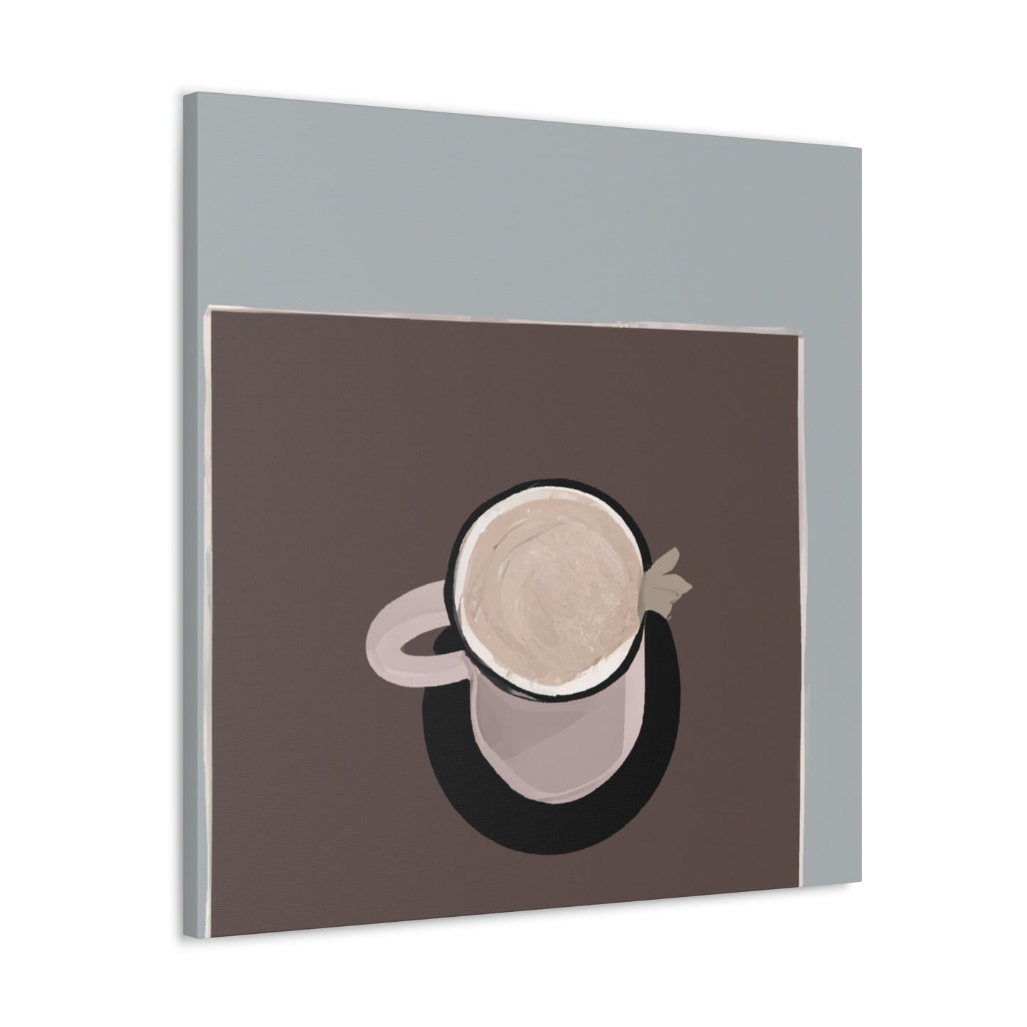 Cappuccino Minimalism - Canvas