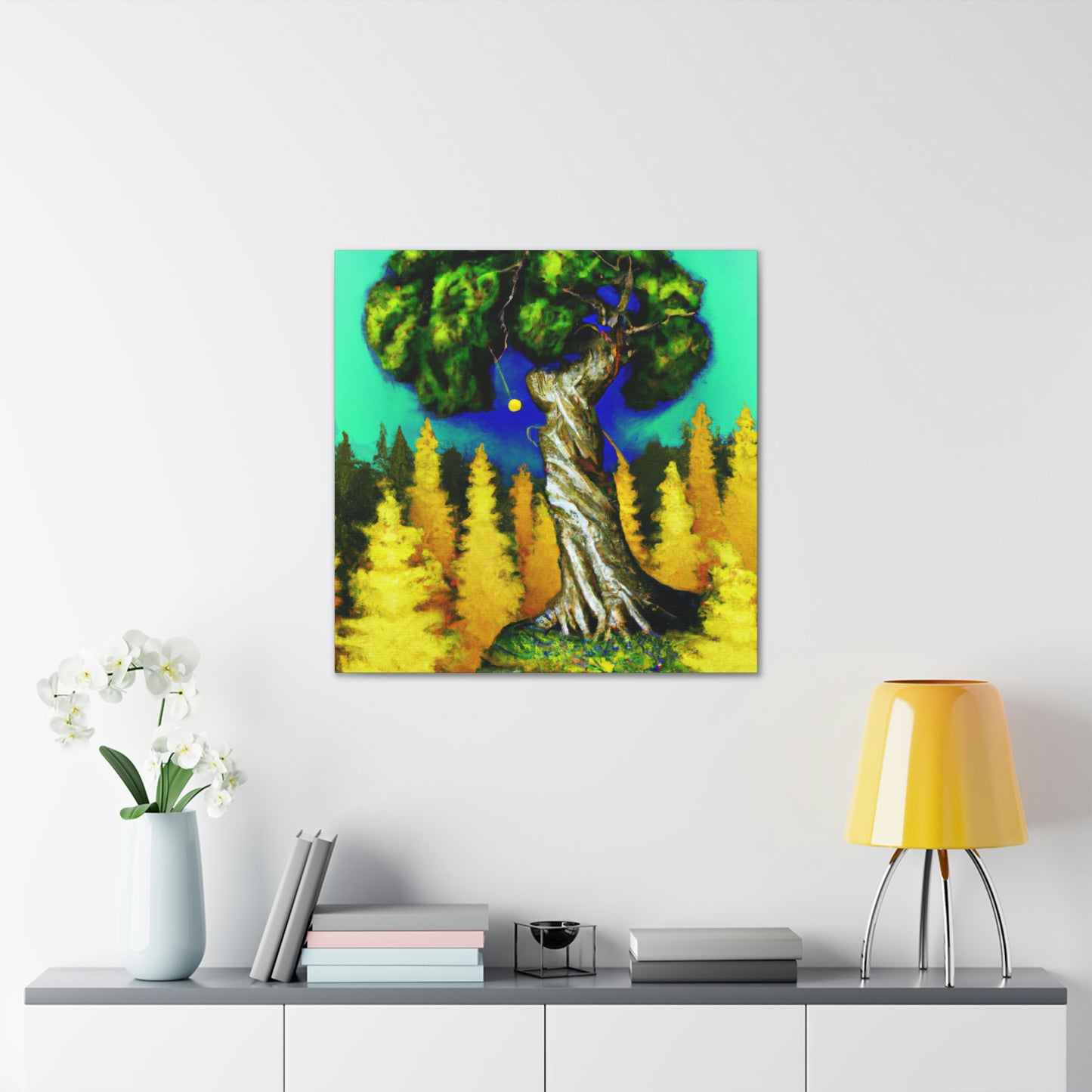 Cedars in Dreamland - Canvas